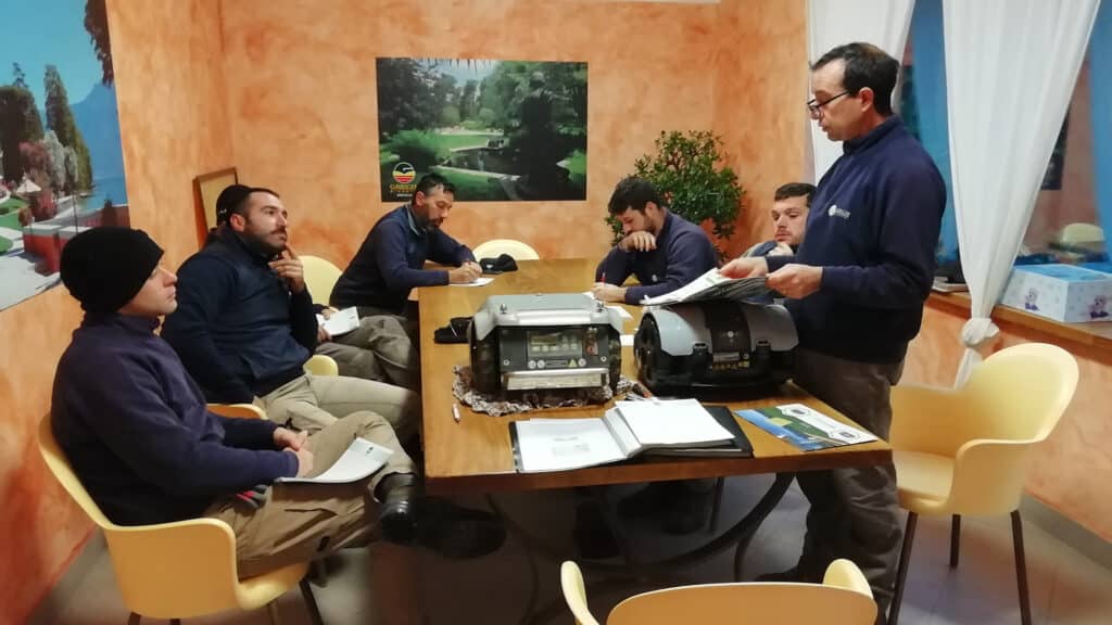 Corso di formazione per i giardinieri del team Grechi Giardini